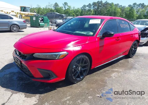 2024 Honda Civic Sport z USA, uszkodzony, nr VIN 19XFL2H85RE031529